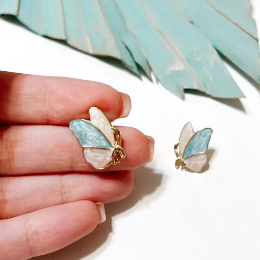 Butterfly earrings  #227 - Picture 5 of 6